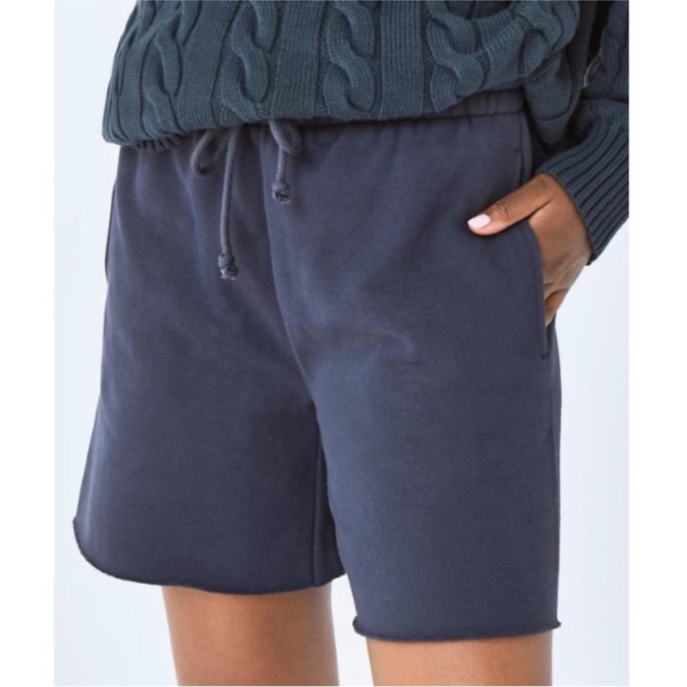 Tna Cozy Fleece Boyfriend 6" Sweatshort Total Eclipse